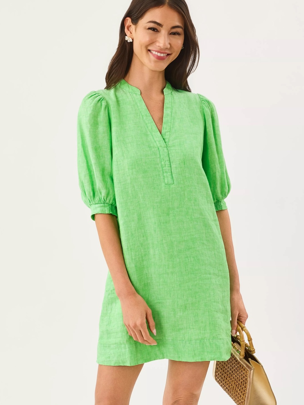 Lilly Pulitzer Mialeigh Dress, Green, size 14
